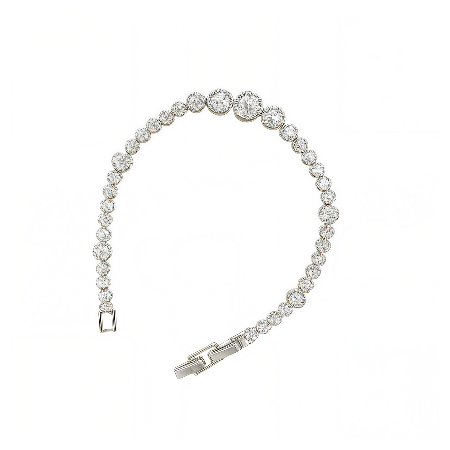9-Piece Sparkle Jewelry Set – Layered Necklaces, Rings & Bracelets