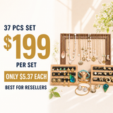 37PCS Gold Filled Jewelry Bundle wholesale jewelry bundle