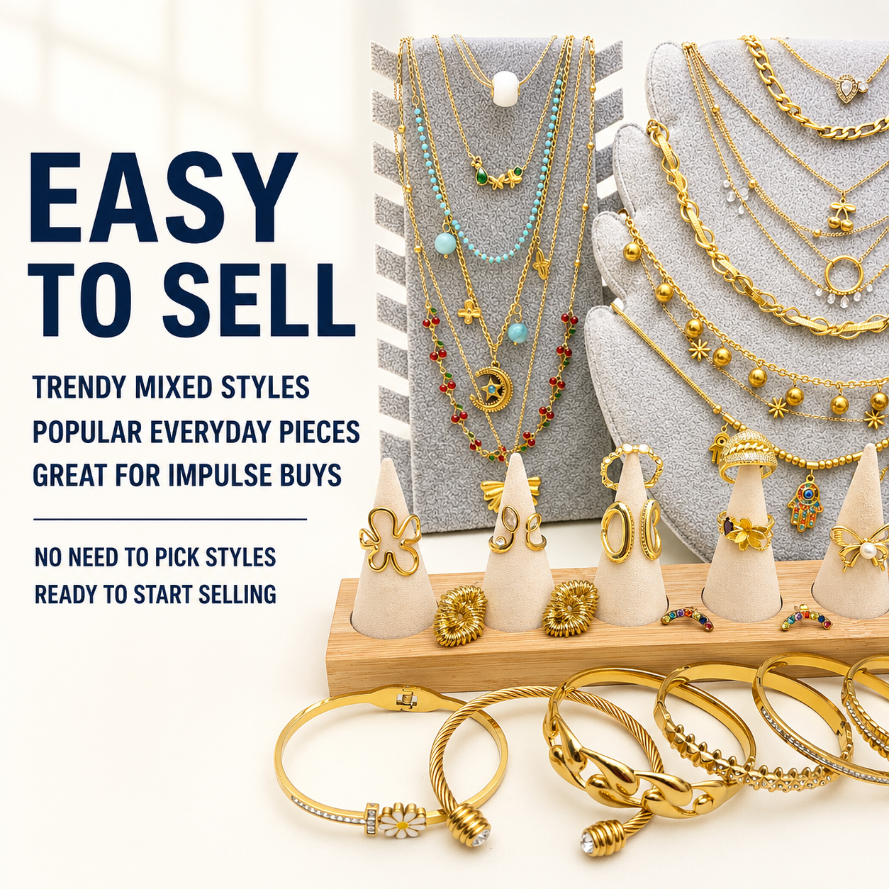 42PCS Boutique Jewelry Bundle wholesale jewelry bundle