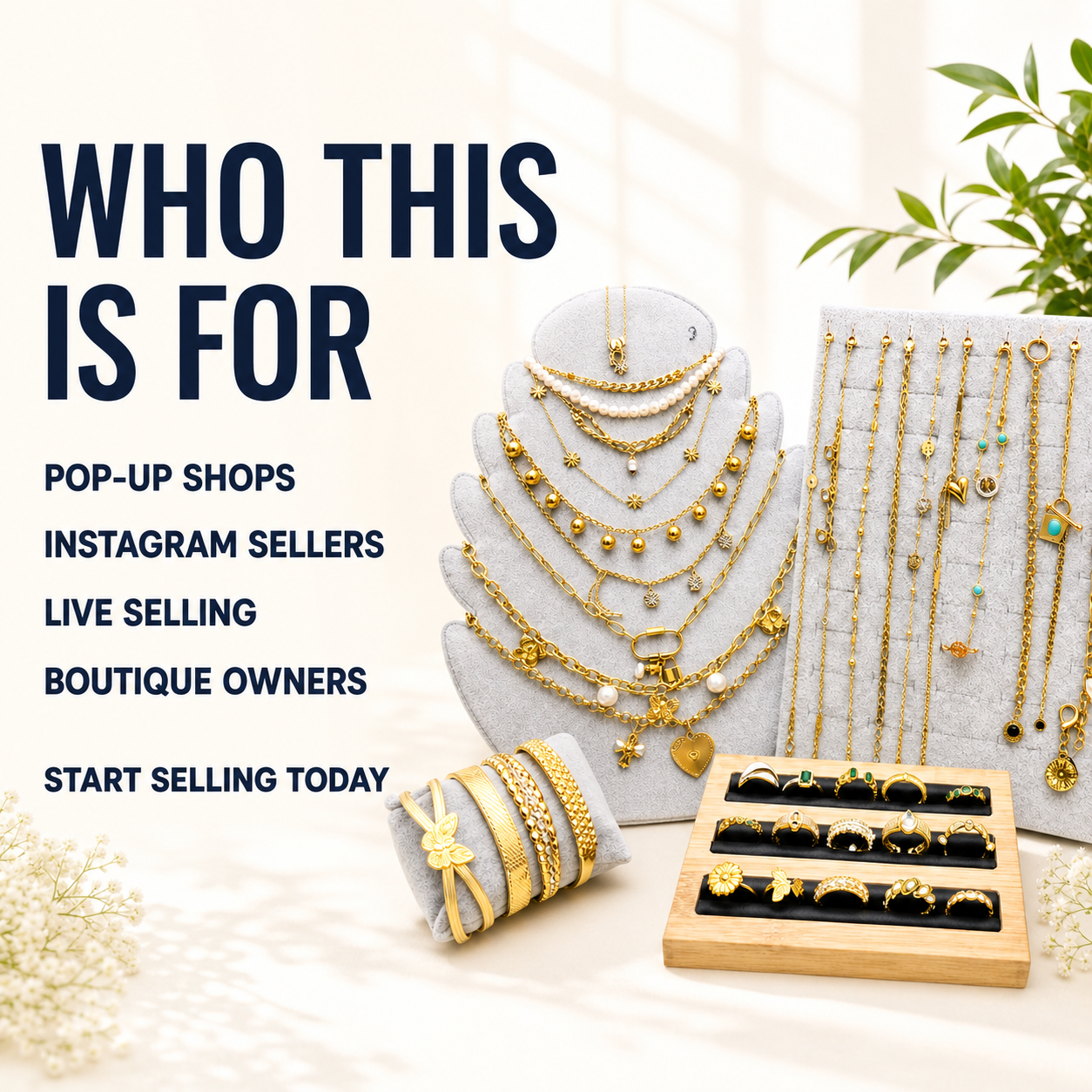 42PCS Gold Filled Jewelry Bundle wholesale jewelry bundle