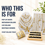 42PCS Gold Filled Jewelry Bundle wholesale jewelry bundle
