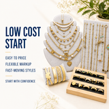 42PCS Gold Filled Jewelry Bundle wholesale jewelry bundle