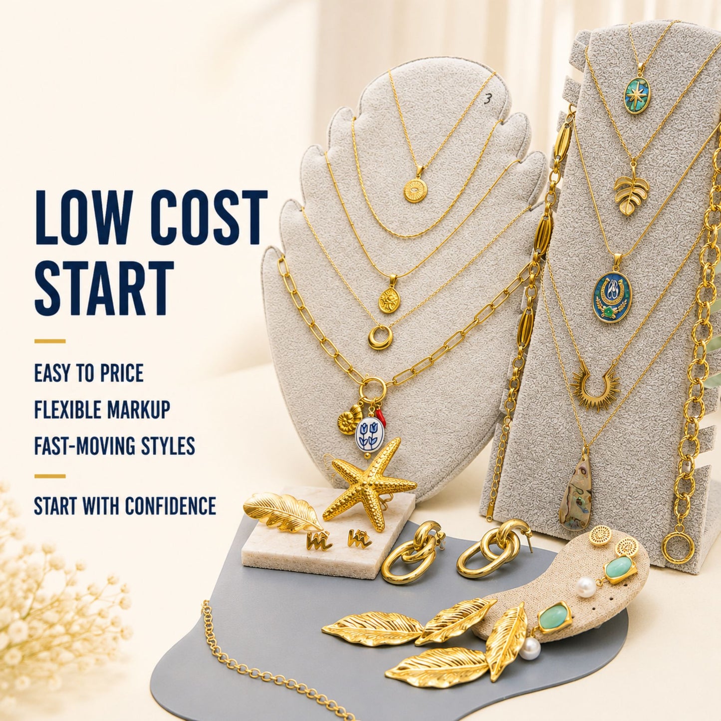 23PCS Coastal Charm Set
